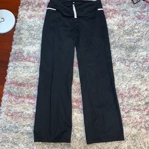 Lululemon black track pants